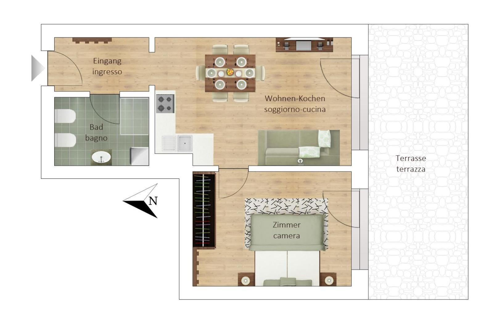 Aurturist Sesto Apartment Cameră foto