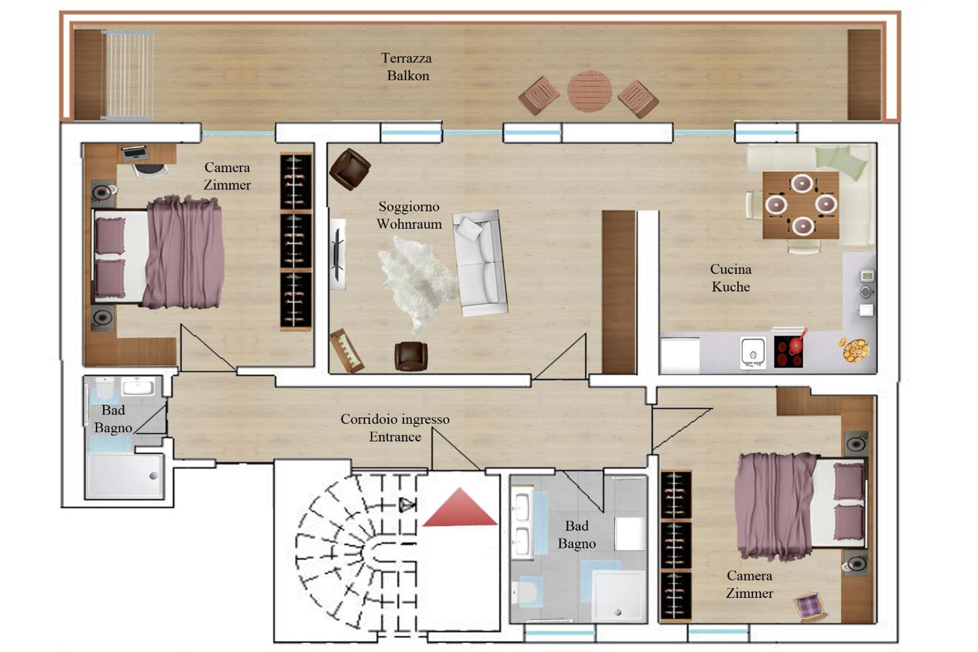 Aurturist Sesto Apartment Cameră foto